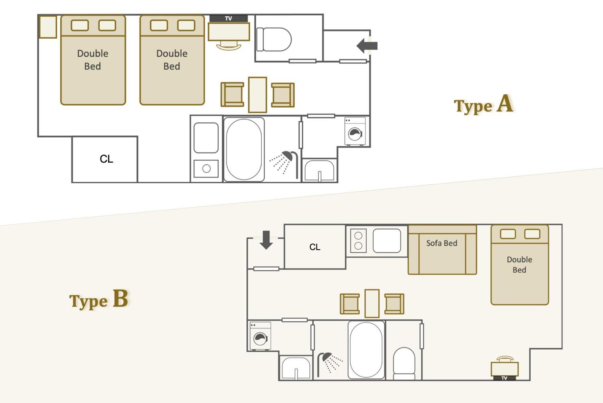Grandouce Buena Vista Apartment Osaka Exterior photo
